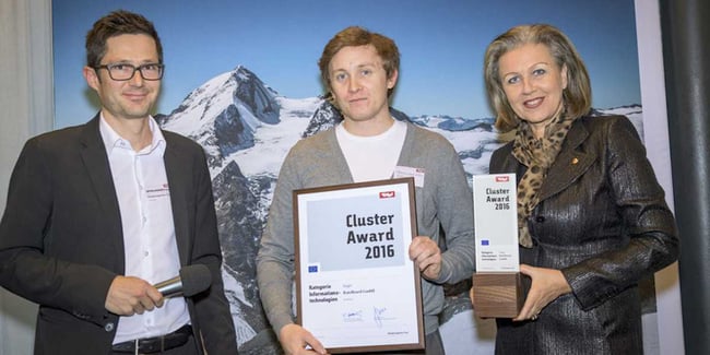 RateBoard si aggiudica il Cluster Award 2016 del Regione Tirolo